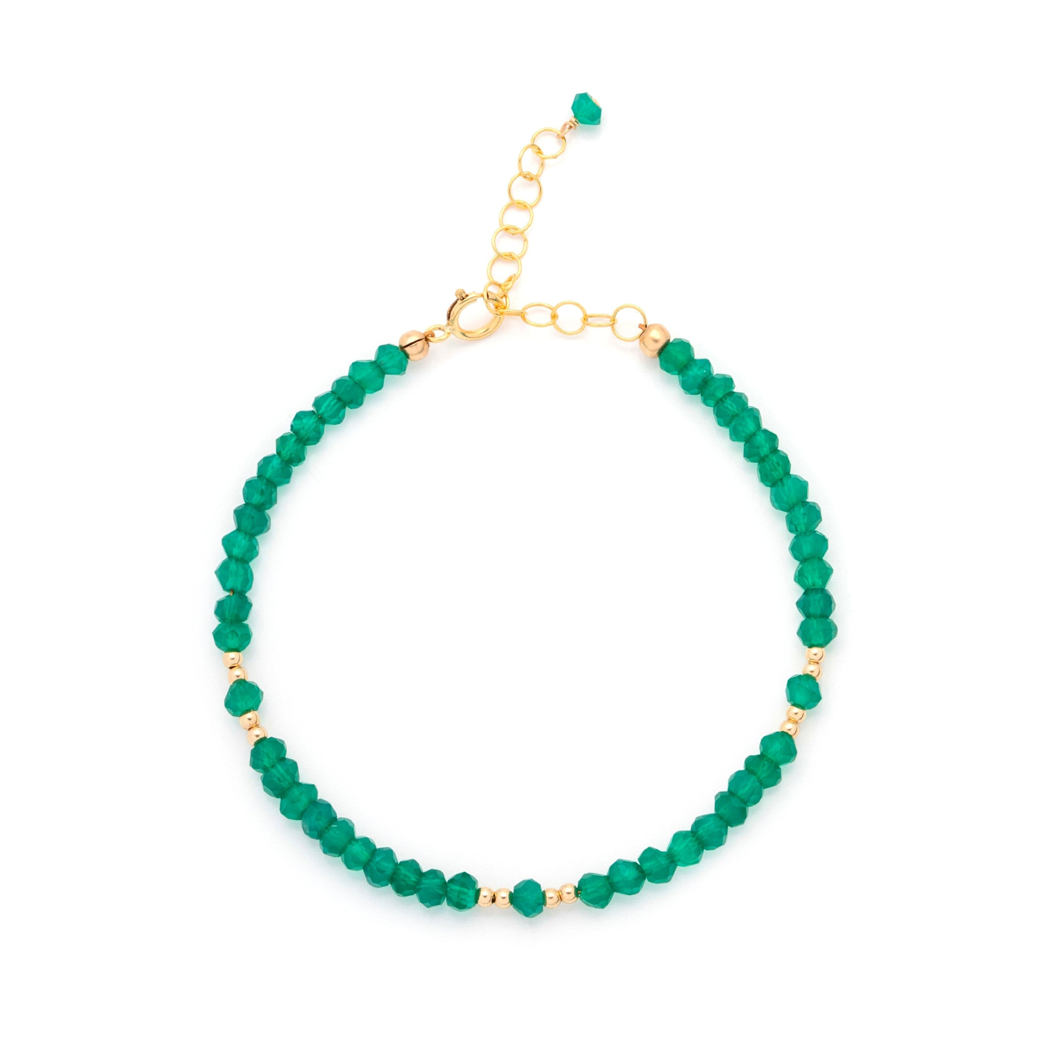 Leah Yard Designs Bracelet - Florance - Green Onyx