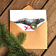Art Card - Decorated Grey Whale