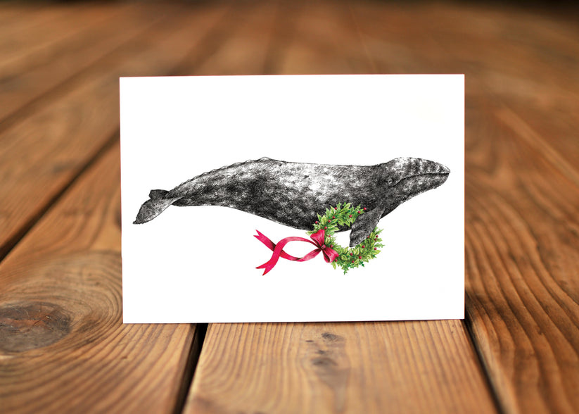 Art Card - Decorated Grey Whale