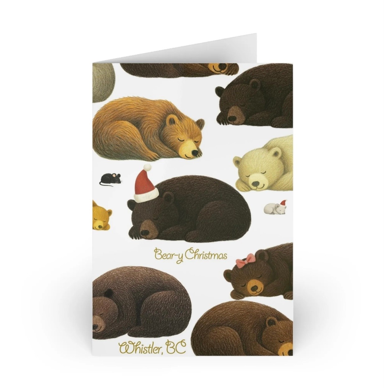 Art Card - Bear-y Christmas
