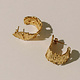 Pamela Card Earrings - Fragment of Time 24K Plated