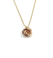 Mikel Grant Jewelry Necklace - Love Knot - 14K Gold Filled, 18" GF Chain