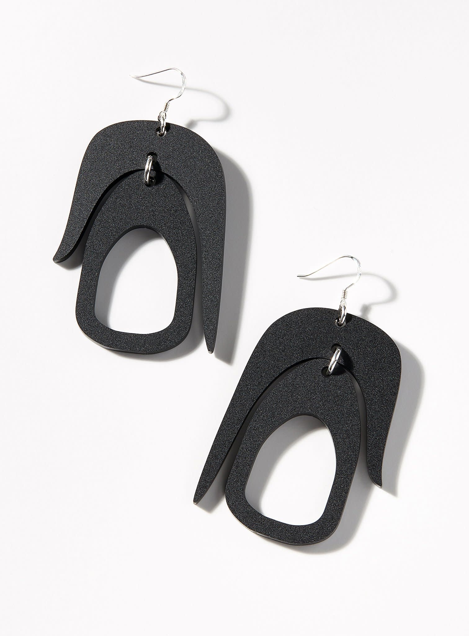 Warren Steven Scott Earrings - Salish Chandelier - Mini -  Black