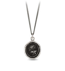 Pyrrha Necklace - Healing Journey Oxidized Sterling Silver