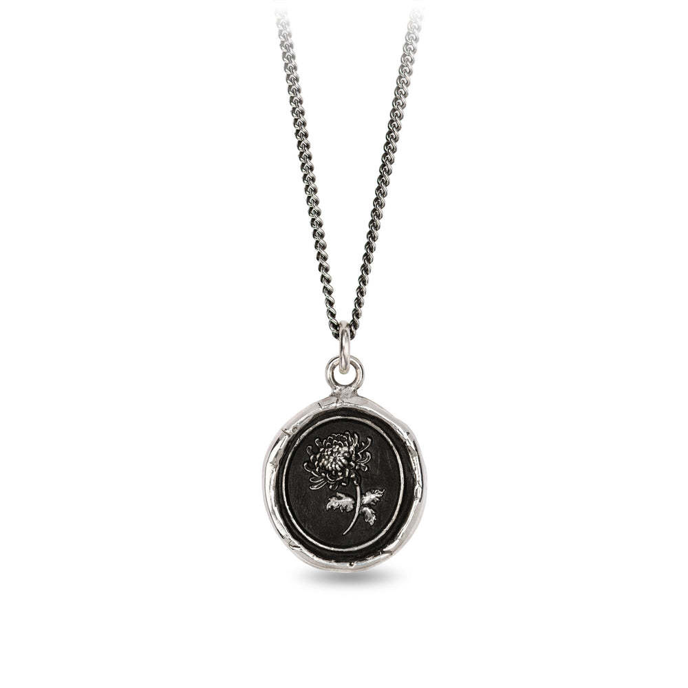 Pyrrha Necklace - Healing Journey Oxidized Sterling Silver
