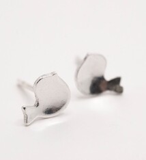Fire & Grace Silverworks - Marian De Gier - CCBC Earrings - Bird Studs