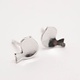 Fire & Grace Silverworks - Marian De Gier - CCBC Earrings - Bird Studs