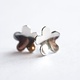 Fire & Grace Silverworks - Marian De Gier - CCBC Earrings - Flower Studs