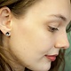 Fire & Grace Silverworks - Marian De Gier - CCBC Earrings - Flower Studs