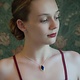 Fire & Grace Silverworks - Marian De Gier - CCBC Necklace - Lapis Lazuli Pendant - Large