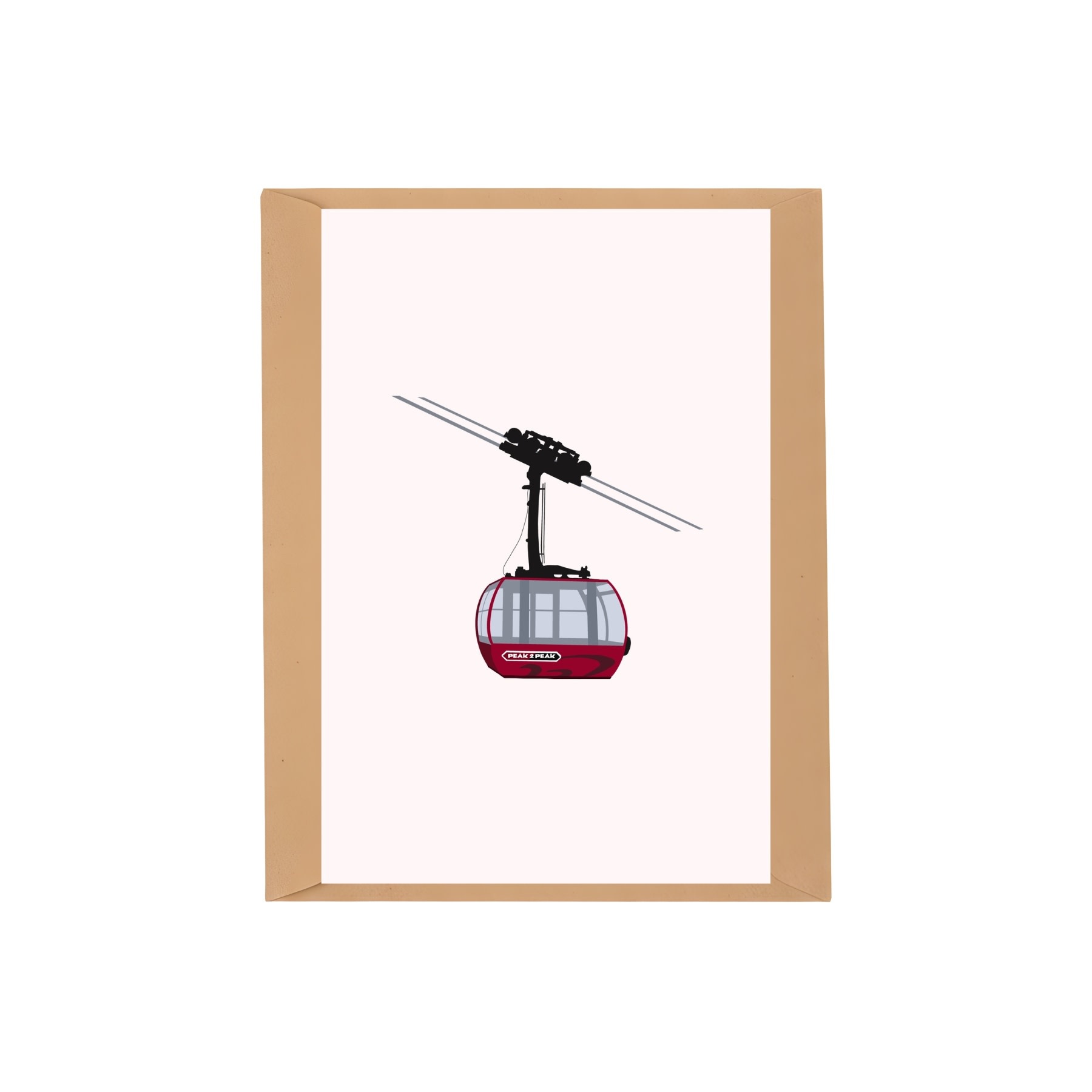 Notecard - Peak 2 Peak Gondola