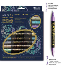Metallic Felt Markers - Among the Stars
