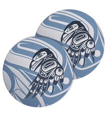 Ceramic Coasters (set of 2) - Raven Moon