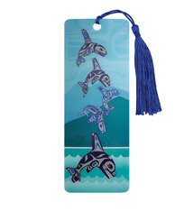 Bookmark 3D Lenticular - Orca Family
