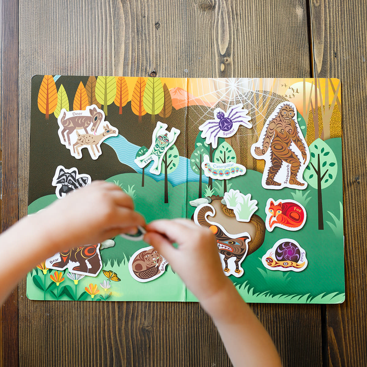 Magnetic Animals - Animals of the Salish Sea - In the Forest