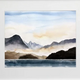 Tiffany Blaise Fine Art Print - Coastal Mist: Desolation Sound 16x20"