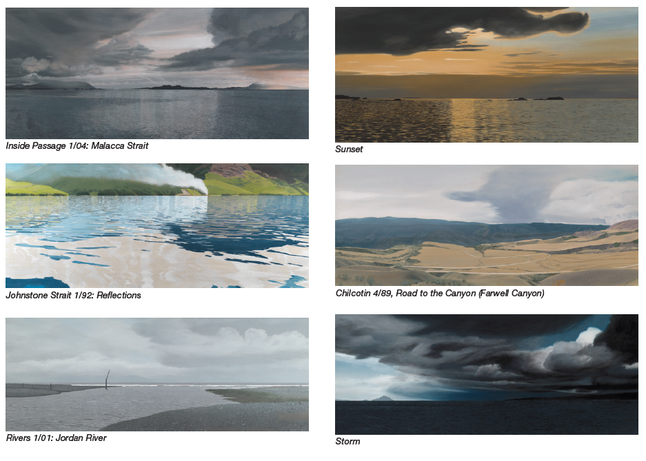 AAM Special Exhibition Art Card Set of 6 - Takao Tanabe: Landscapes