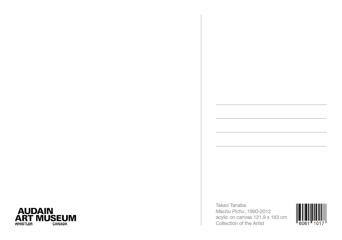 AAM Special Exhibition Postcards - Takao Tanabe, 4 options