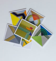 AAM Special Exhibition Art Card Set of 6 - Takao Tanabe: Hard Edge