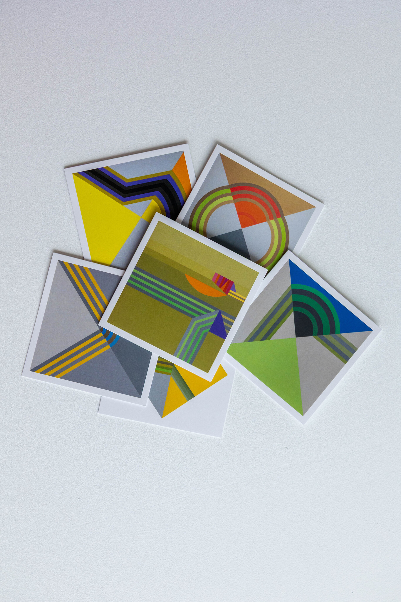 AAM Special Exhibition Art Card Set of 6 - Takao Tanabe: Hard Edge