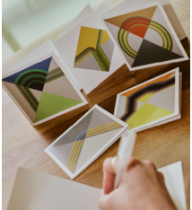 AAM Special Exhibition Art Card Set of 6 - Takao Tanabe: Hard Edge