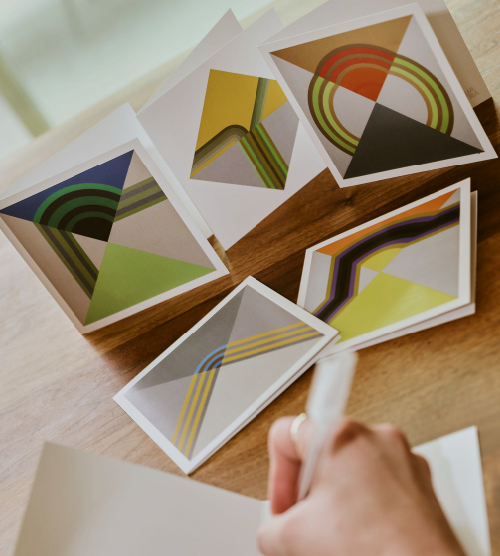 AAM Special Exhibition Art Card Set of 6 - Takao Tanabe: Hard Edge