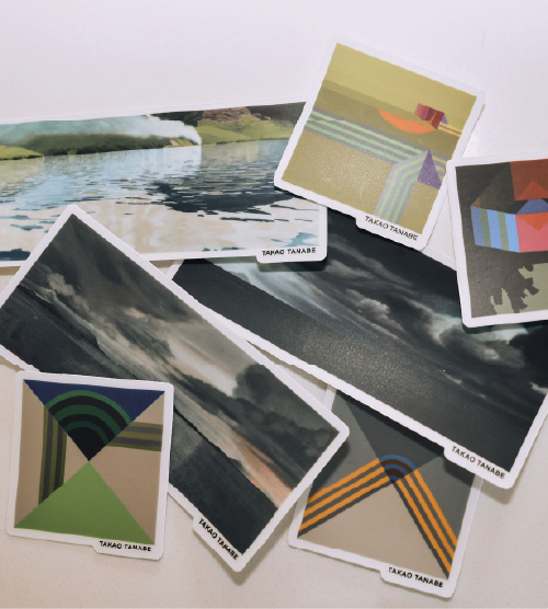AAM Special Exhibition Stickers - Takao Tanabe, 8 options