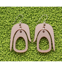 Warren Steven Scott Earrings - Salish Chandelier - Mini - Dry Pine Needle Brown