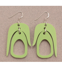 Warren Steven Scott Earrings - Salish Chandelier - Mini - Sour Apple