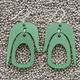 Warren Steven Scott Earrings - Salish Chandelier - Mini - Nettle Green