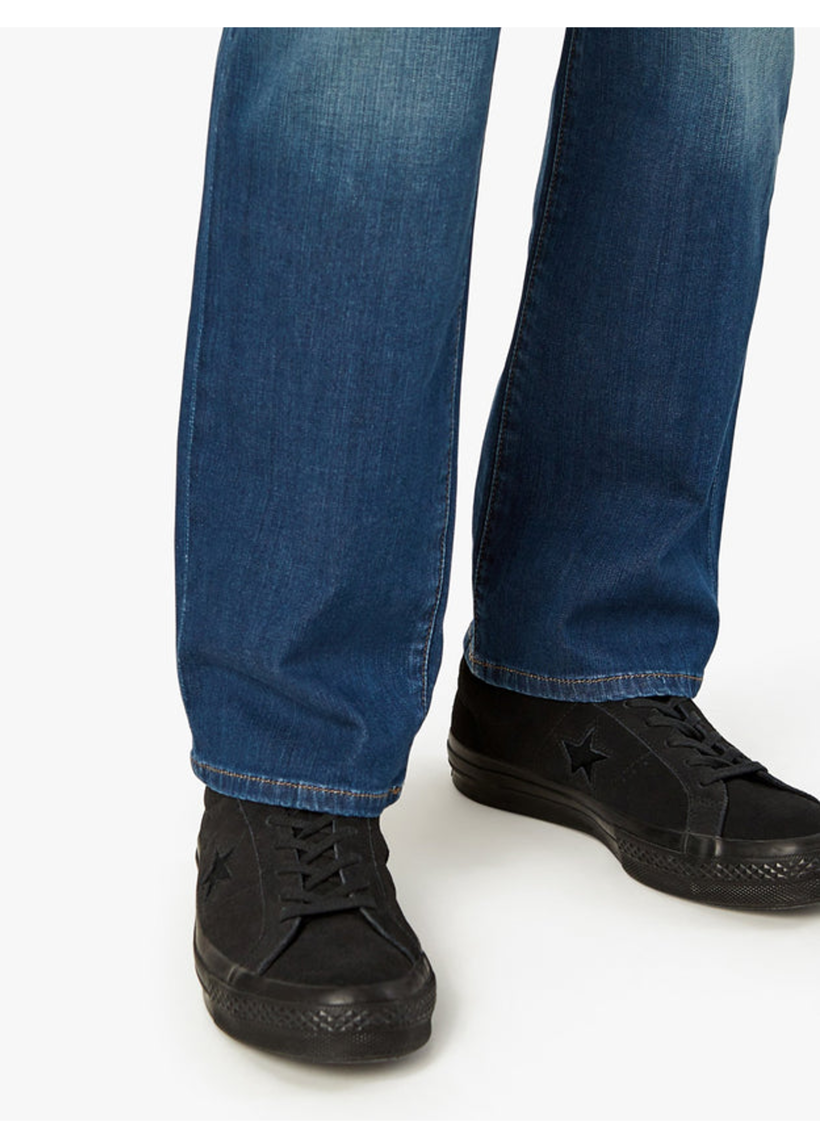 34 HERITAGE 'Charisma' Relaxed Straight Jean in Mid Cashmere