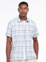 BARBOUR Starmer Short Sleeve Linen-Blend Tailored Fit Button-Up (Multiple Colors)
