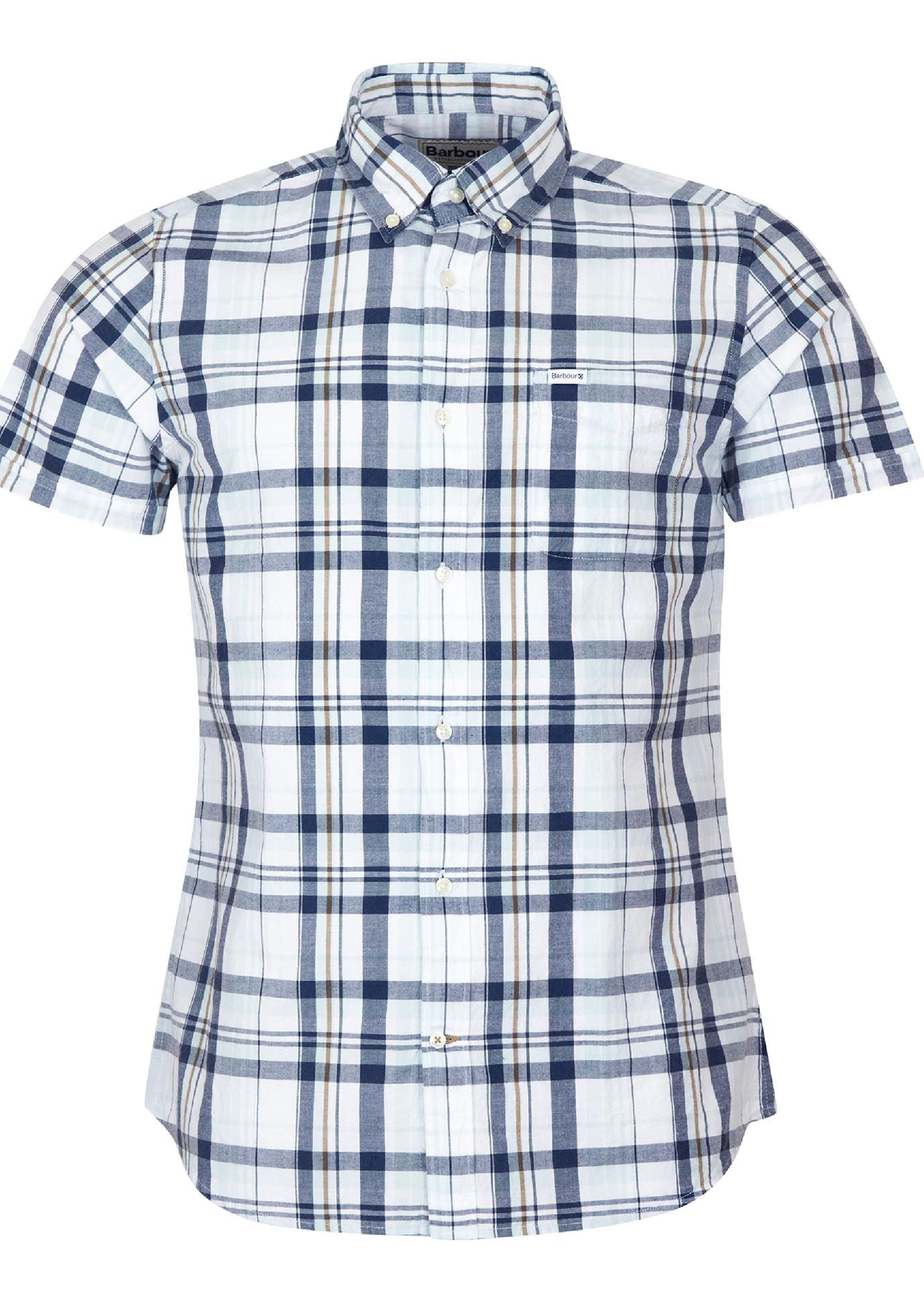 BARBOUR Furniss Short Sleeve Tailored Fit Button-Up
