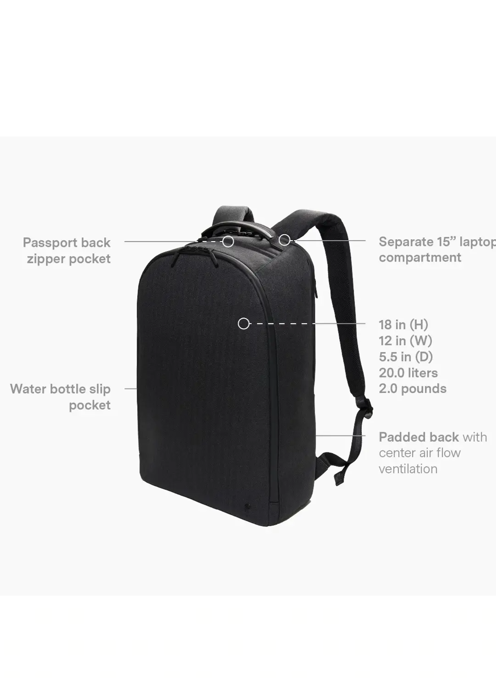 PUBLIC REC Pro Pack Backpack w/ Laptop Compartment