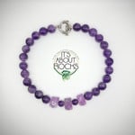 Sir Charles Sphere and free-form Amethyst Necklace