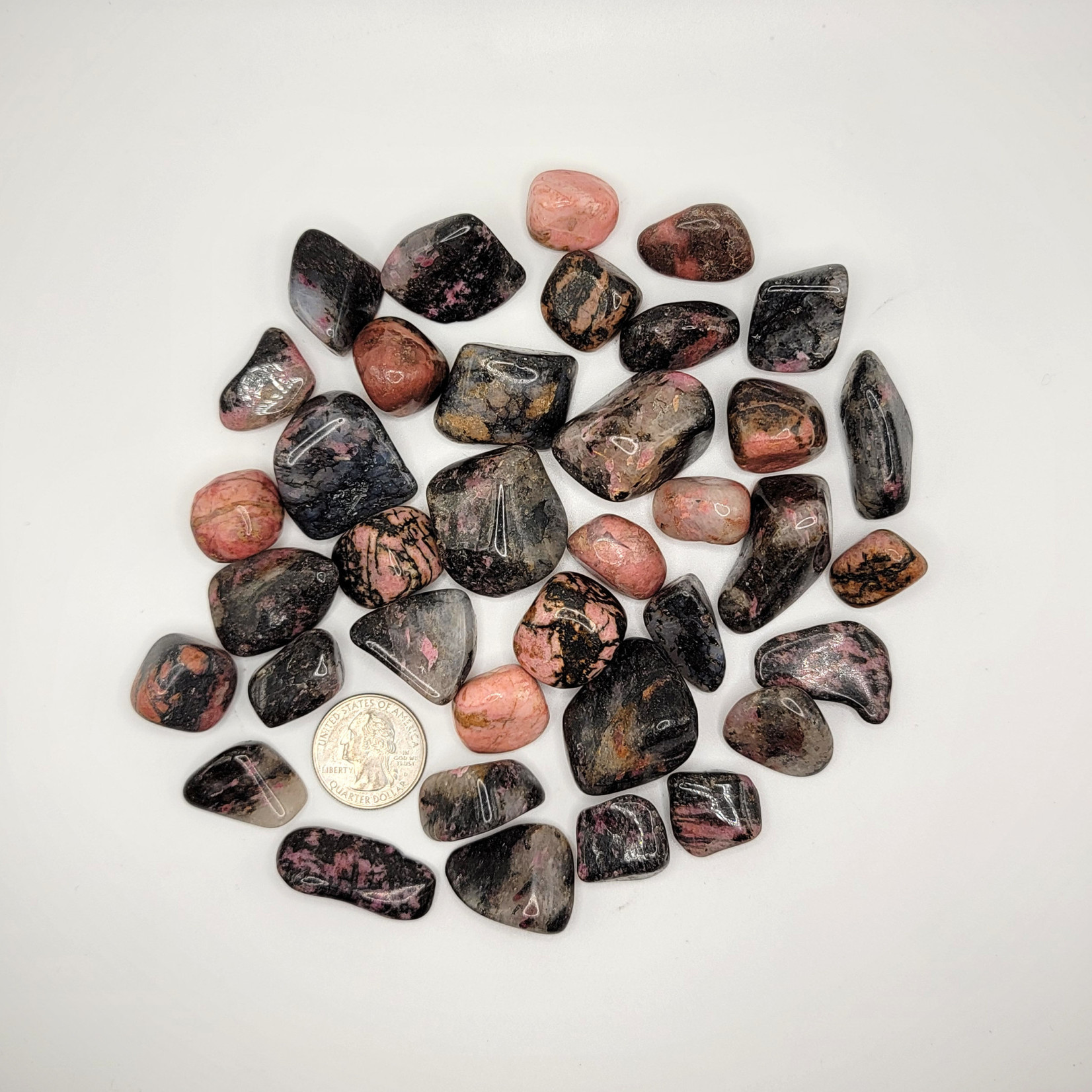 CP Tumbled Rhodonite