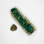 White Sage w/ Green Flowers w/ Unakite