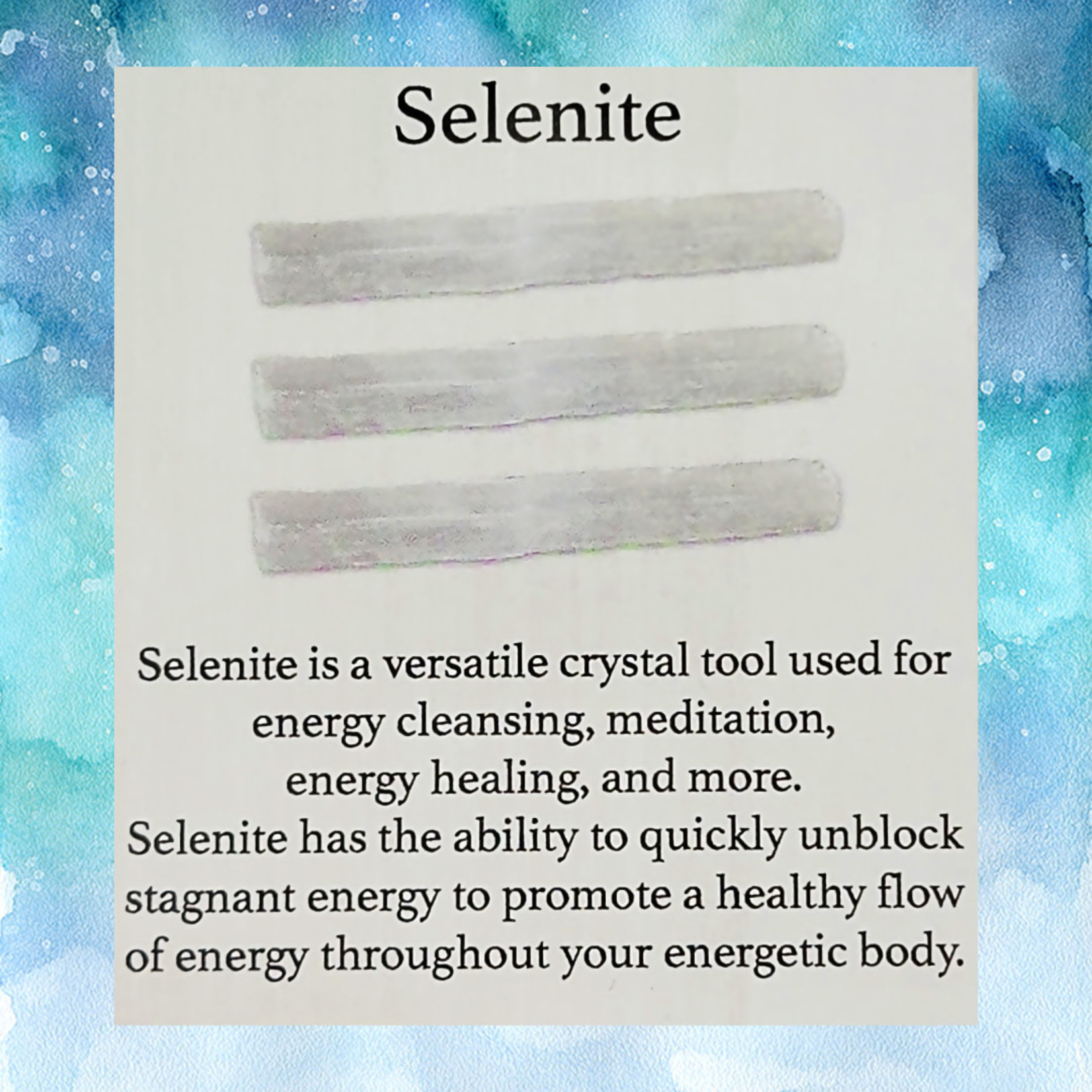 Selenite Cleansing Stones