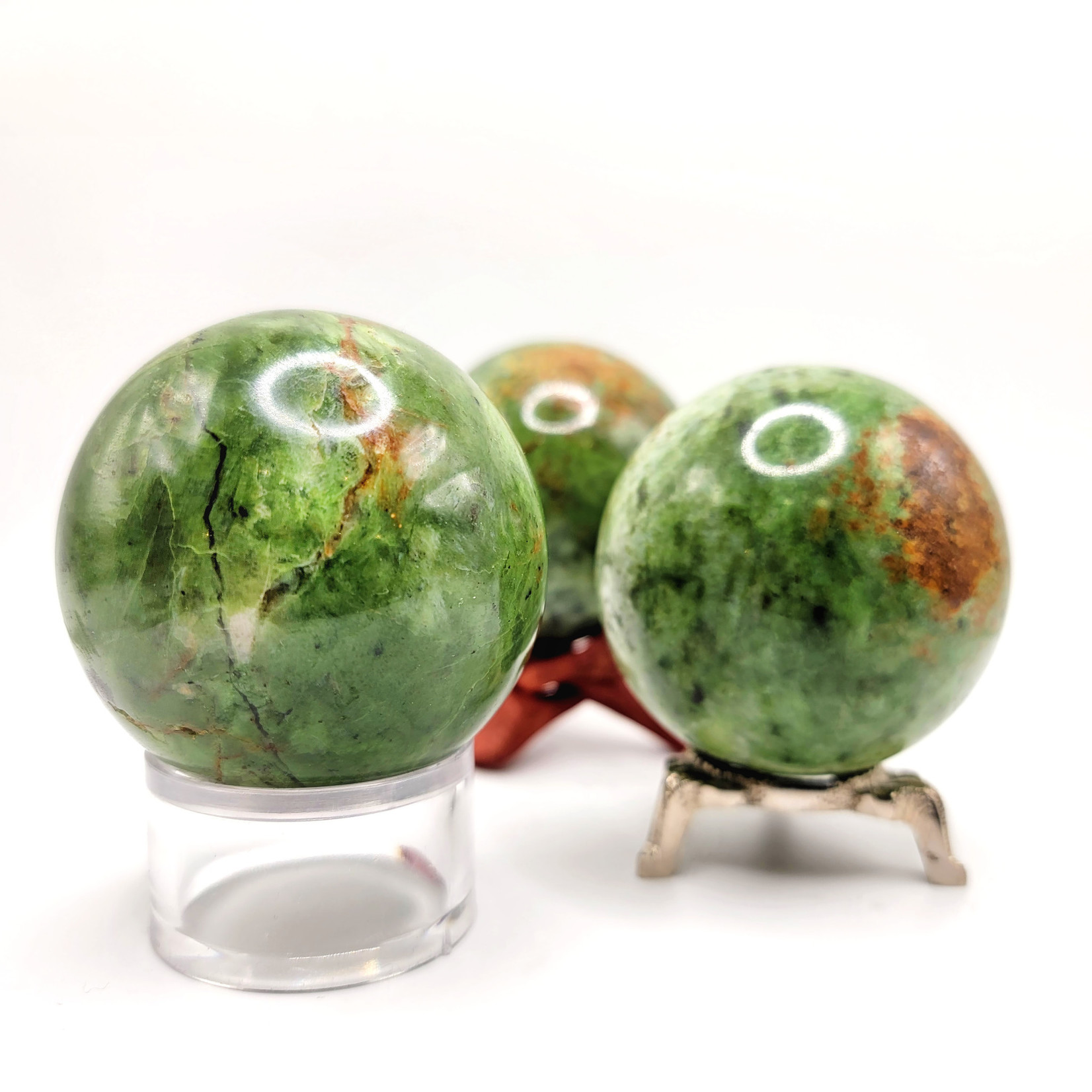 Chrysoprase Sphere size 3