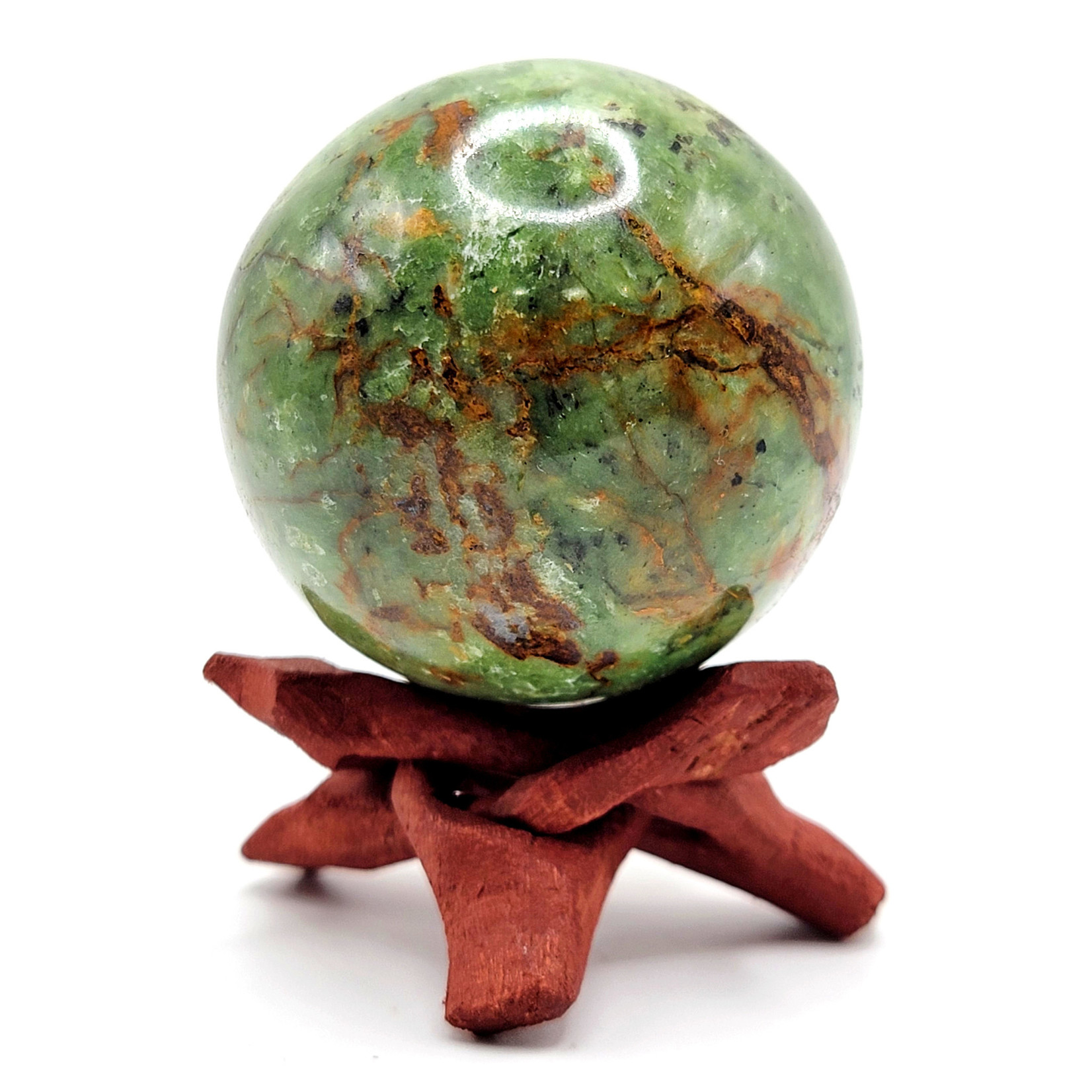 Chrysoprase Sphere Size 2