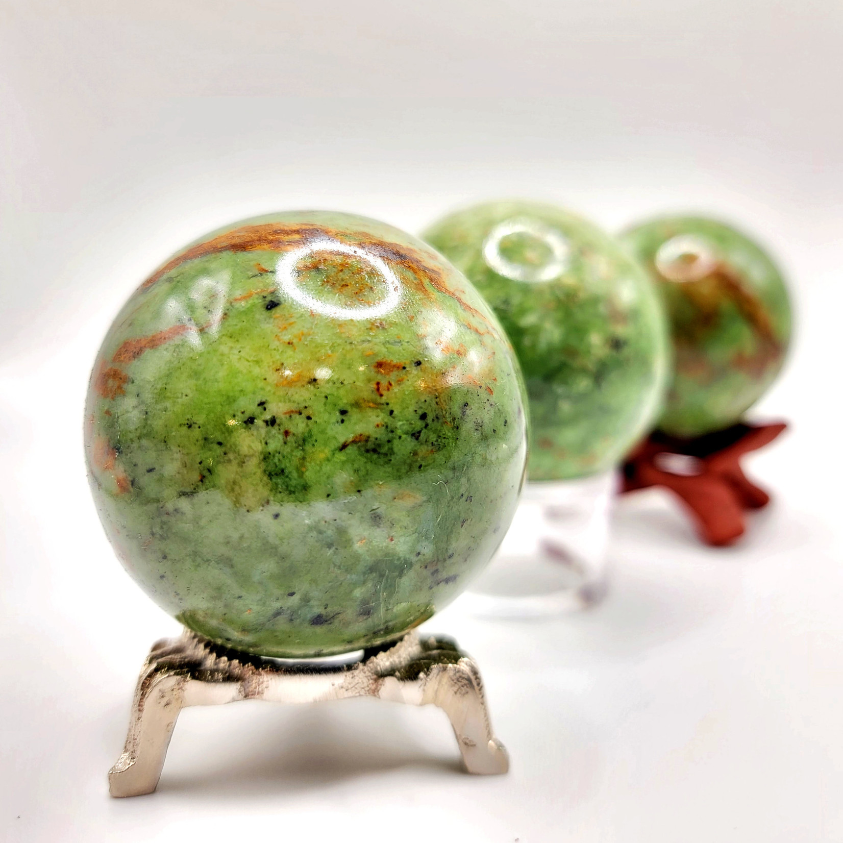 Chrysoprase Sphere Size 2