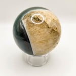 Green Agate Sphere