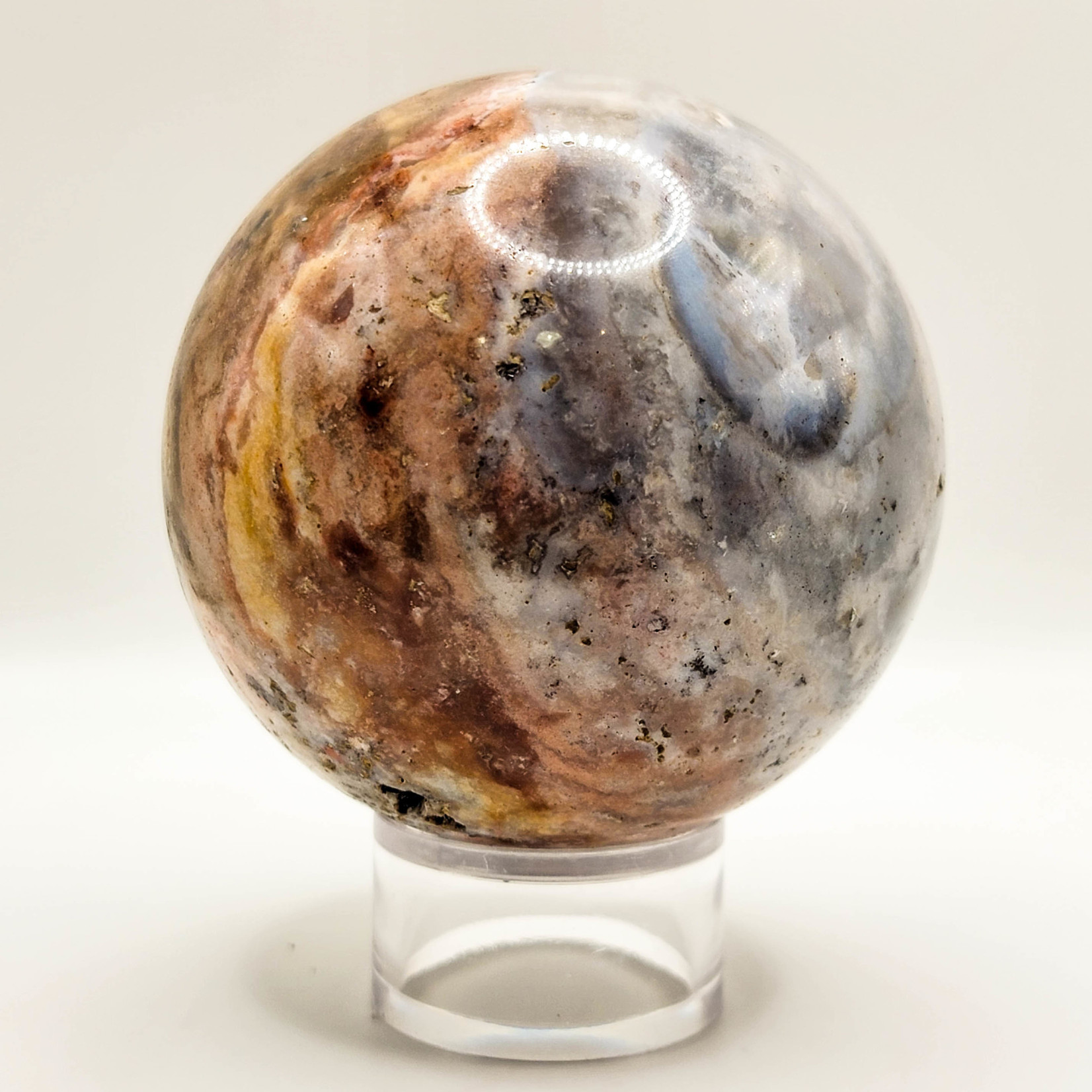 Ocean Jasper Sphere, size x-large