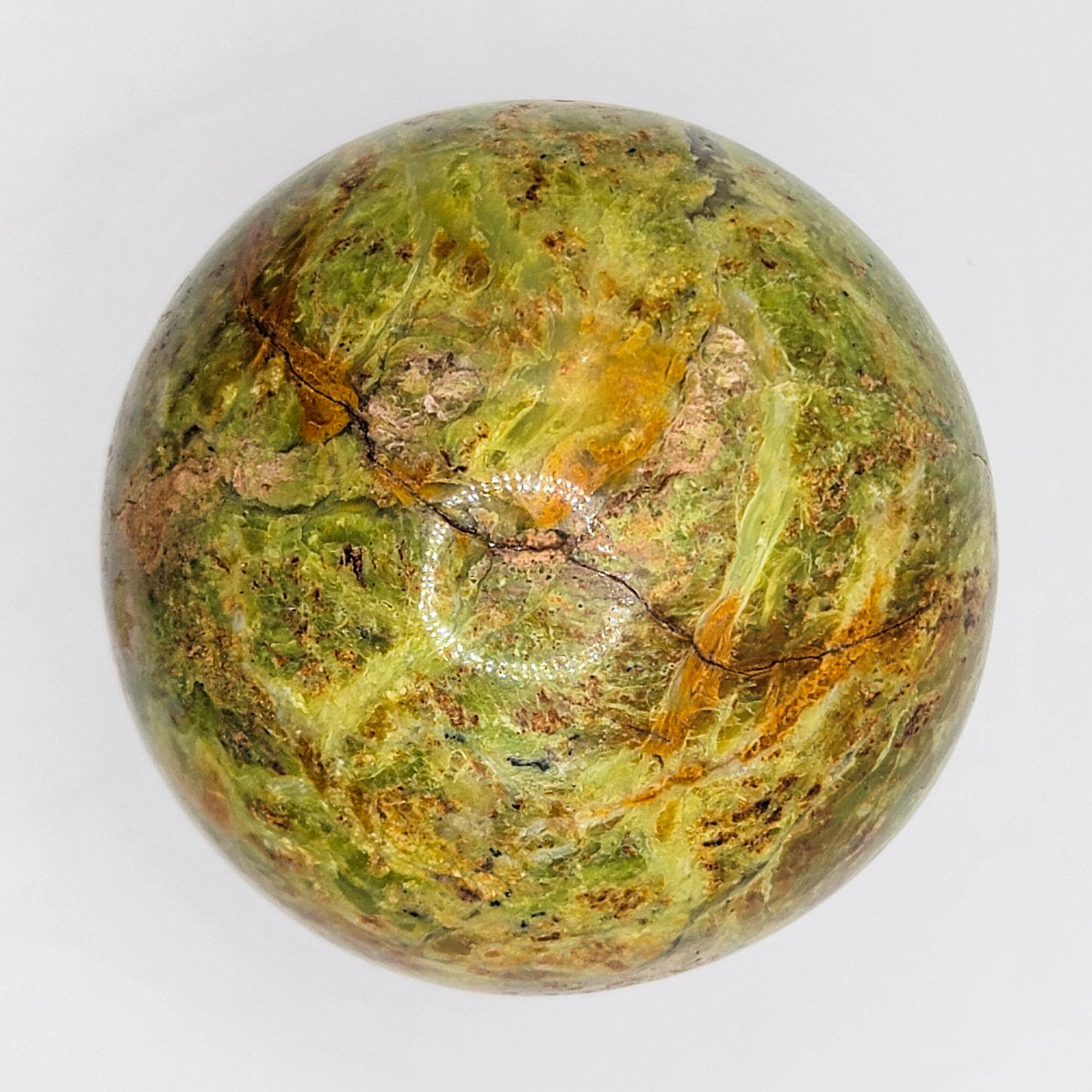 Light Green Opal Sphere Size 2