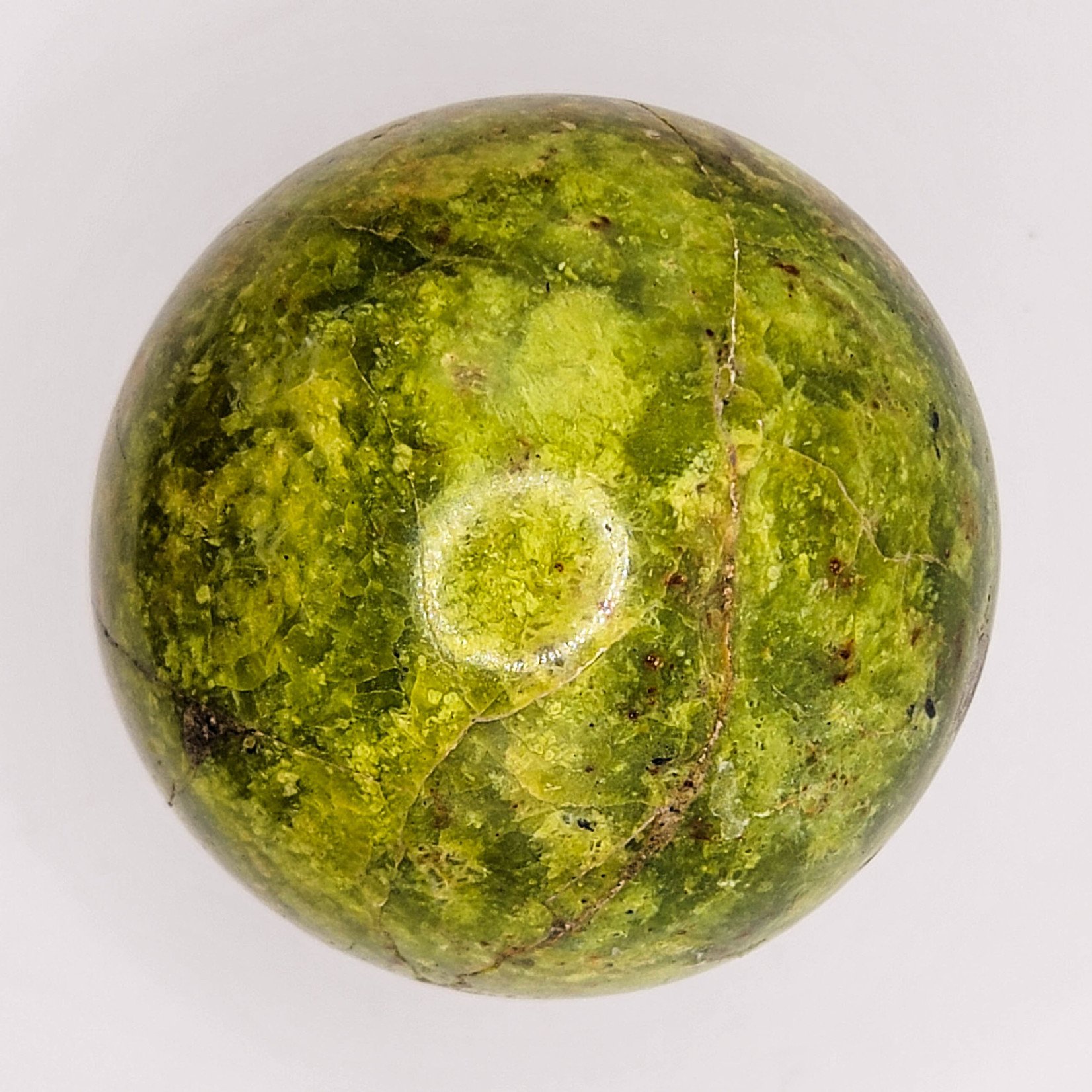 Light Green Opal Sphere Size 2