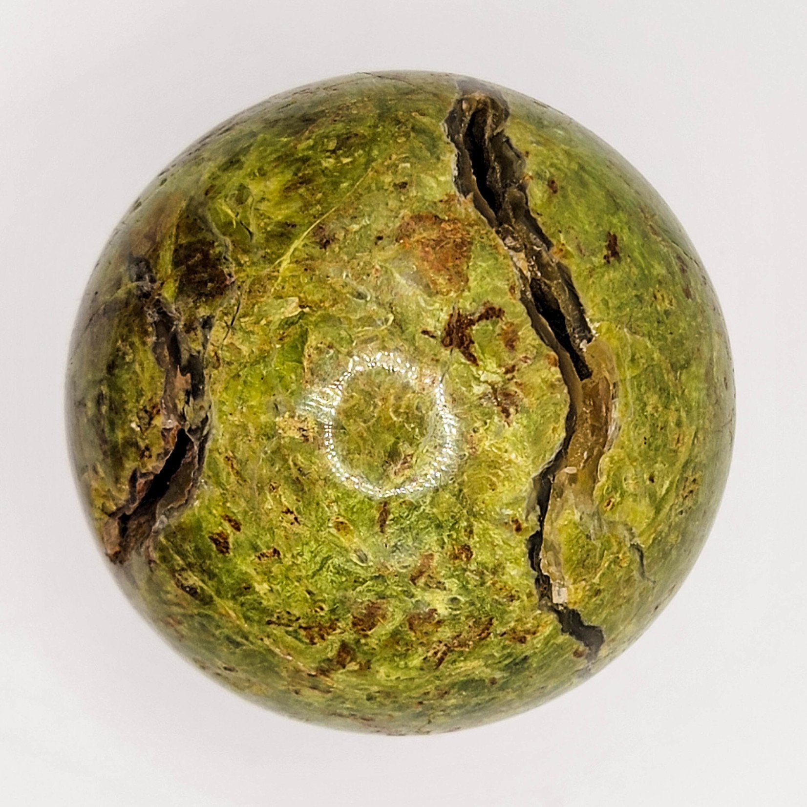 Light Green Opal Sphere Size 2