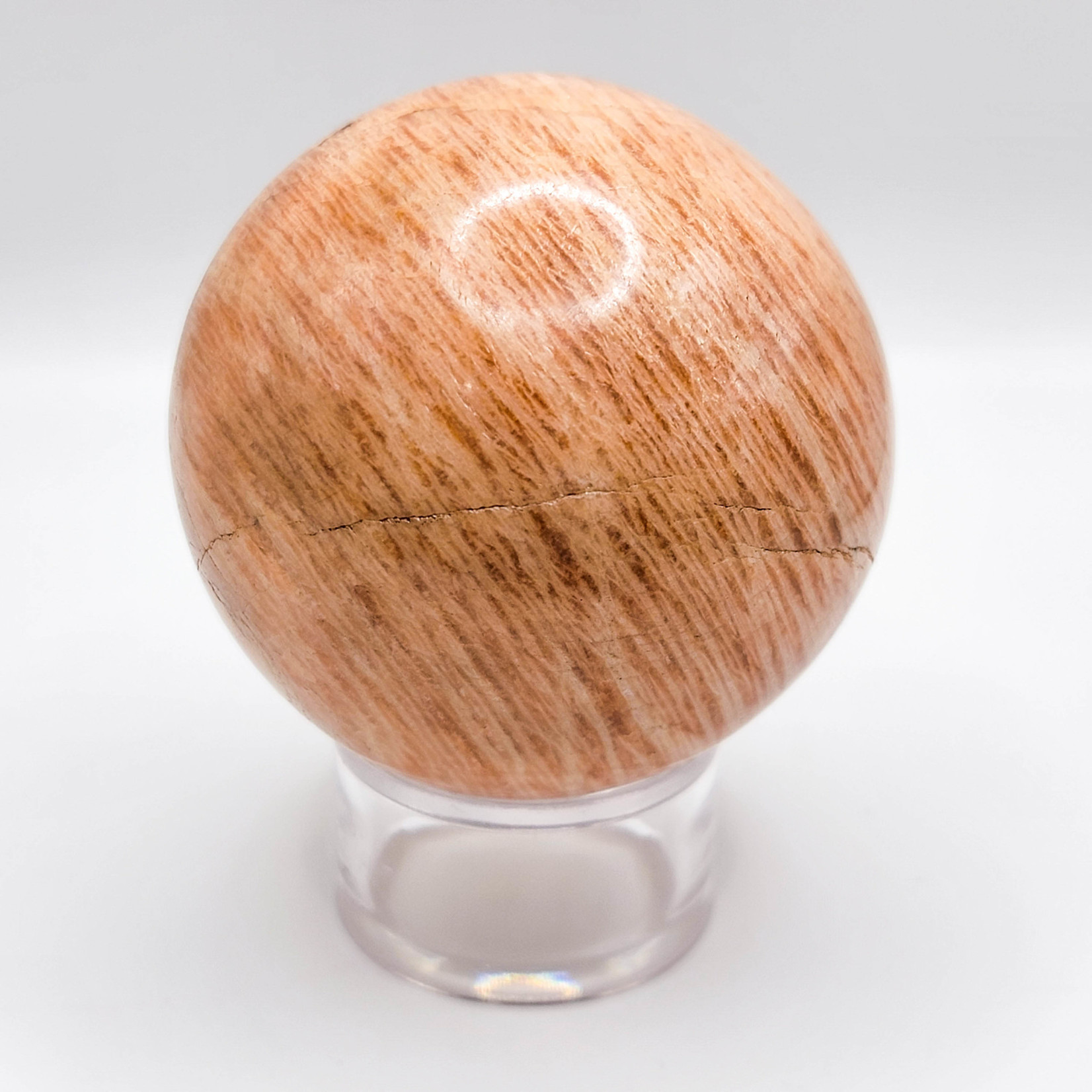 Peach Moonstone Sphere