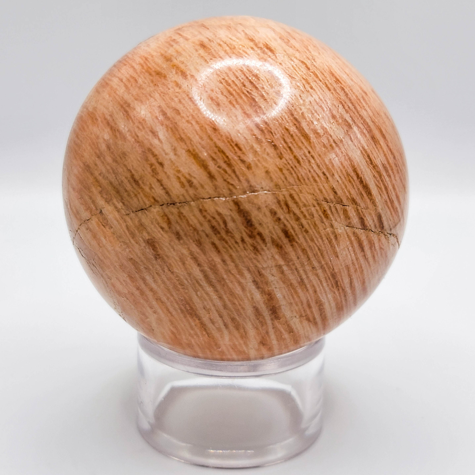 Peach Moonstone Sphere