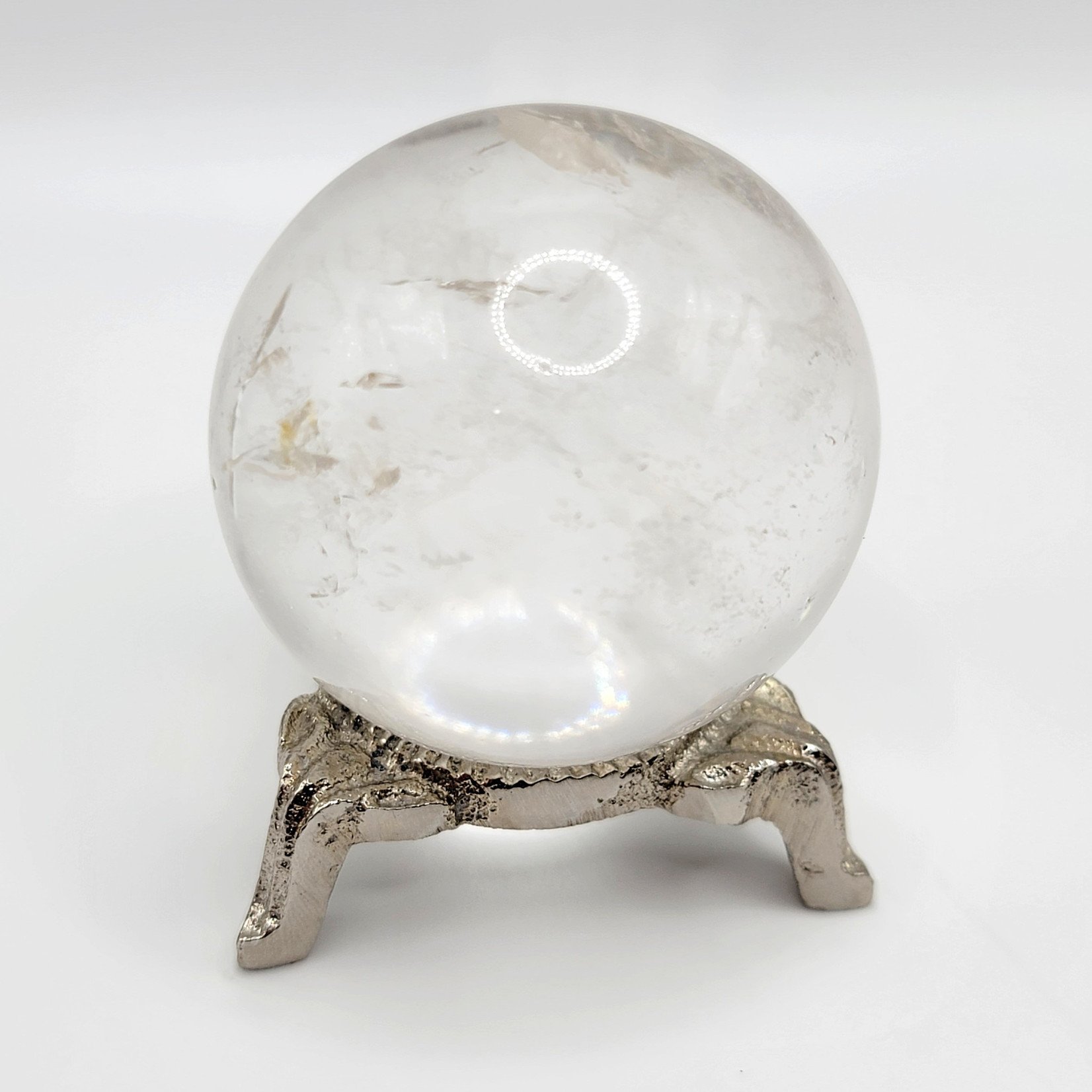 Quartz Crystal Sphere,  1.8 inches