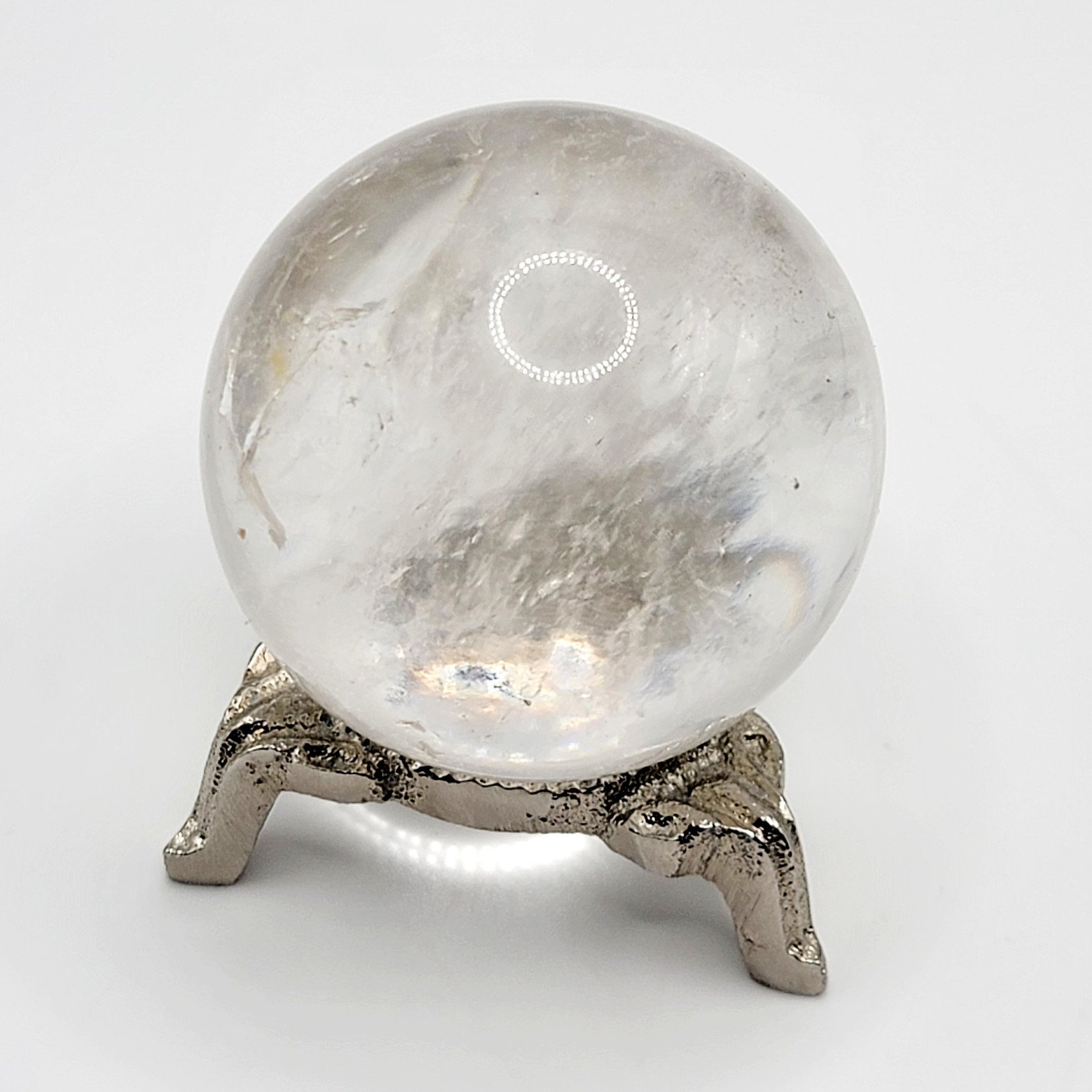 Quartz Crystal Sphere,  1.8 inches